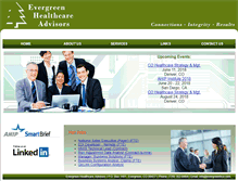 Tablet Screenshot of evergreenhca.com